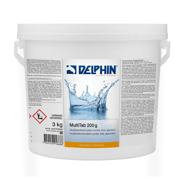Delphin MultiTab 200g, 3kg
