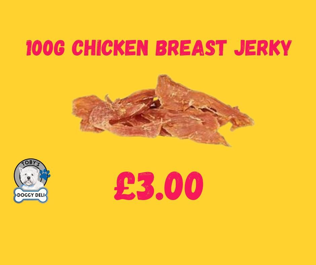 CHICKEN BREAST JERKY