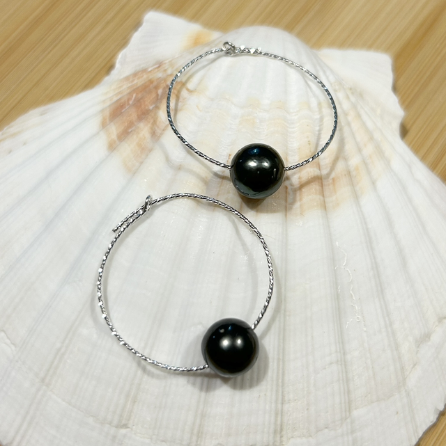 Créoles Hinuhinu (argent 925)