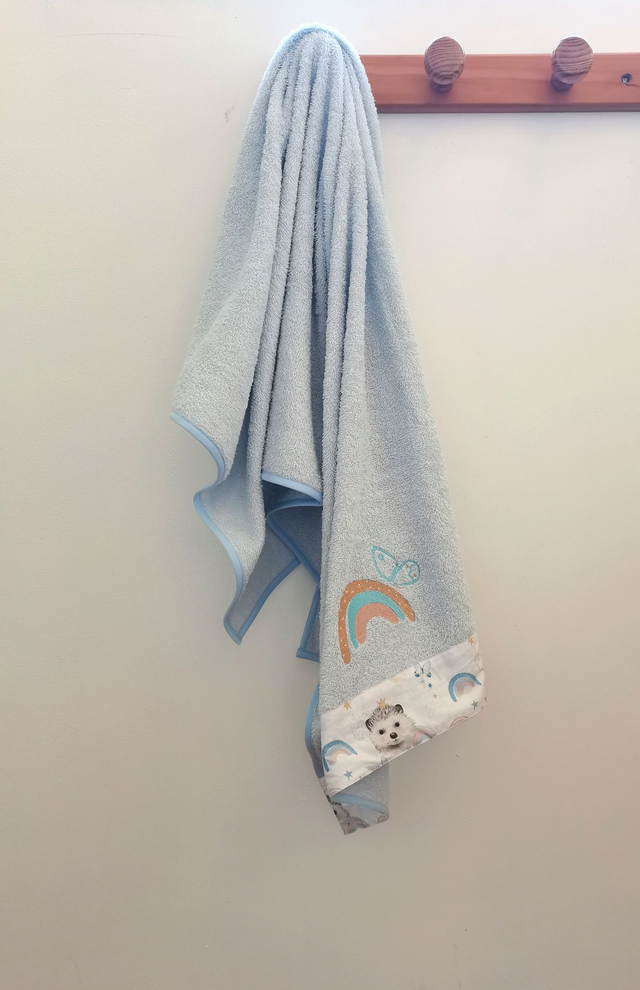 Drap de douche Moka Glacier Brodé