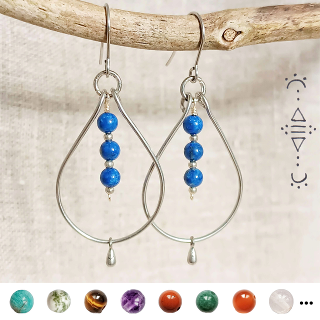 Boucle goutte en acier inoxydable