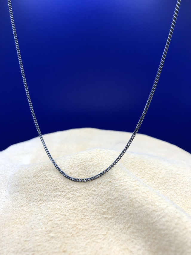 Chaine Patinée・Maille Gourmette 1,5mm ⁃ 45cm