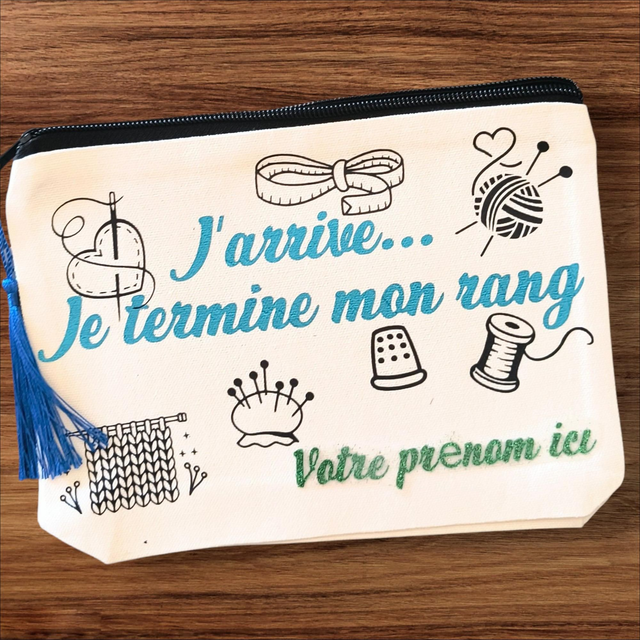 Pochette  &quot;Je terminé mon rang&quot;