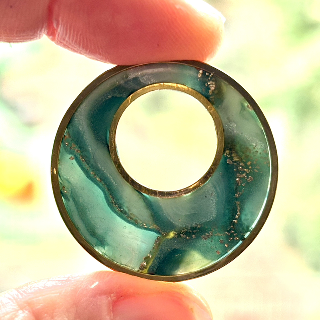 Créoles « Sirène » réversibles