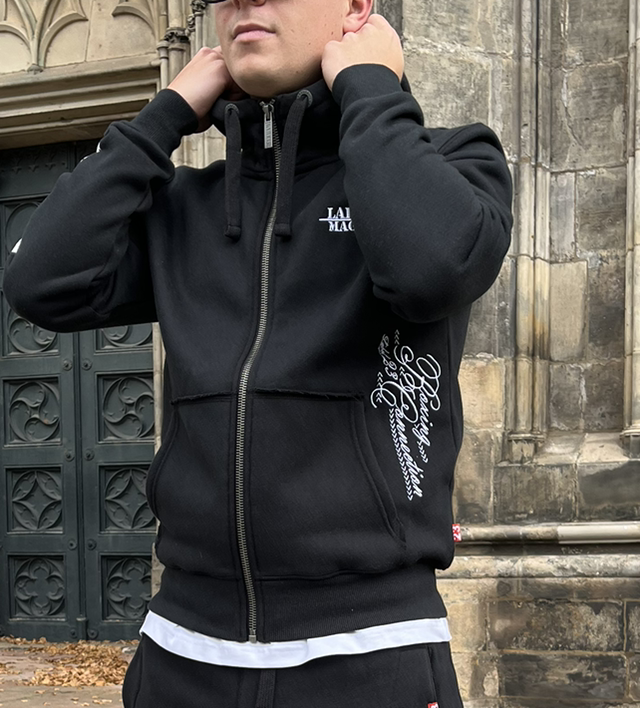 Label23 ZIP Hoodie Magdeburg schwarz