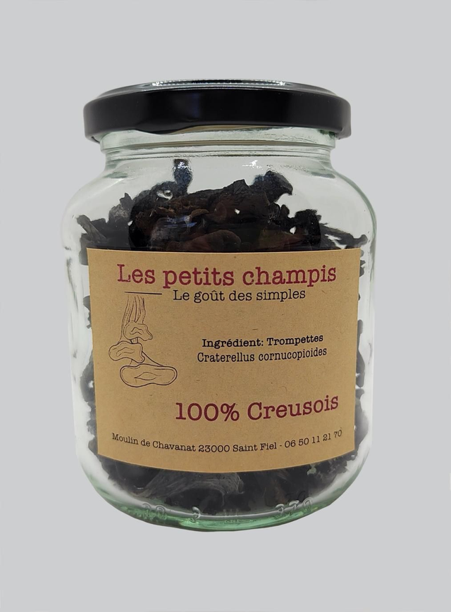 Trompettes de la mort séchées 