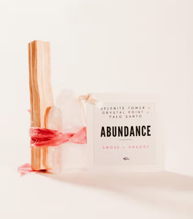 Lot de sachets ABONDANCE Smoke Sage, sauge, lavande et Palo Santo