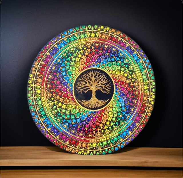 Décoration Murale - Tableau Arbre de vie