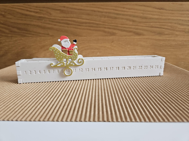 Réglette compte à rebours Noël 