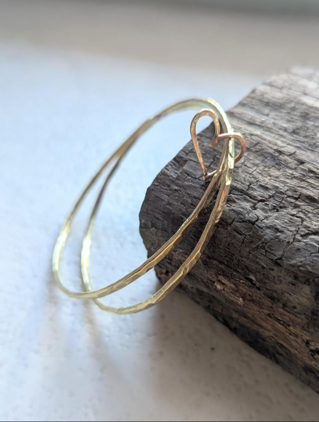 Joncs entrelacés Coeur 