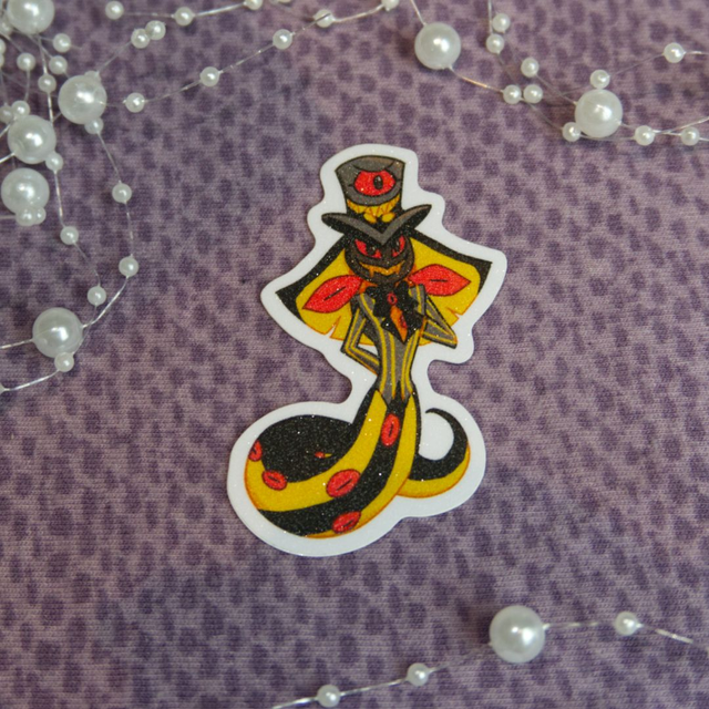 Frosted Sticker SIr Pentious Sinner