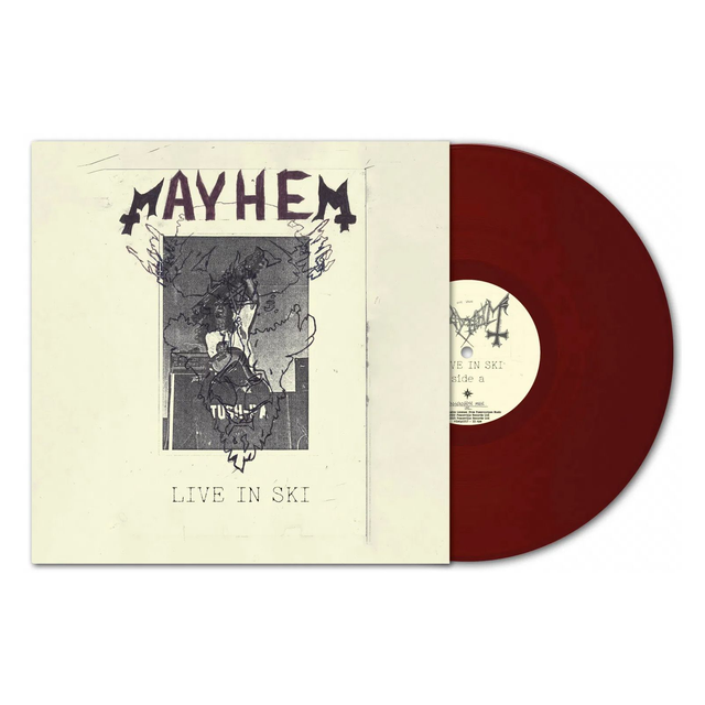 Mayhem - Live in Ski 12" (Limited Edition Oxblood Vinyl with Etched B-Side)