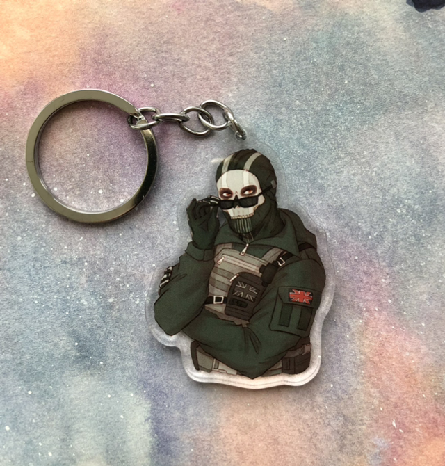 CoD - Ghost Keychain-K7