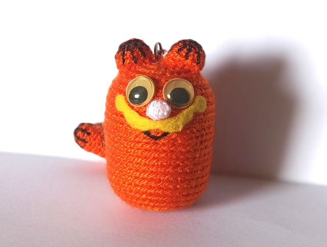 Llavero Gatito Naranja