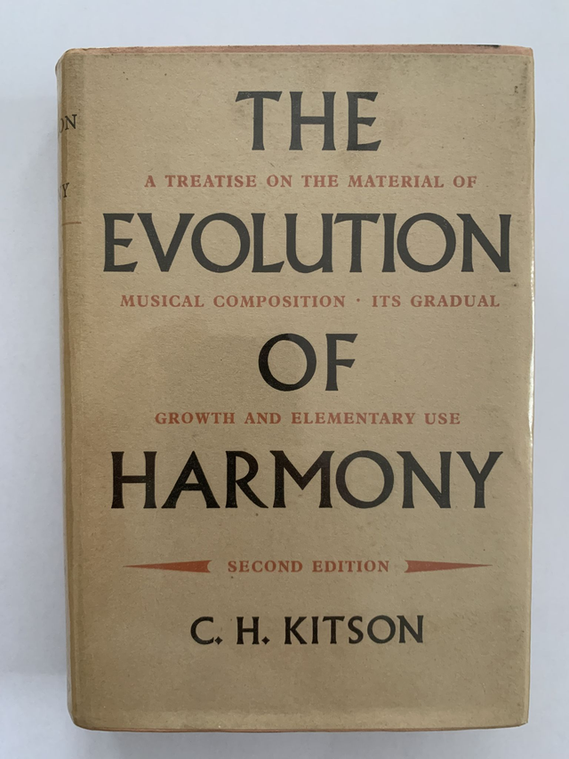 The Evolution of Harmony by CH Kitson