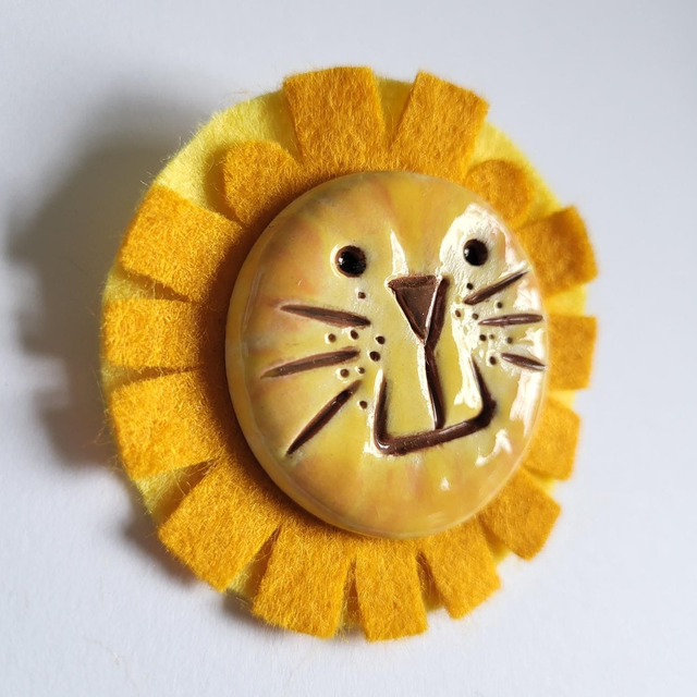 Leo the Lion Pin Badge