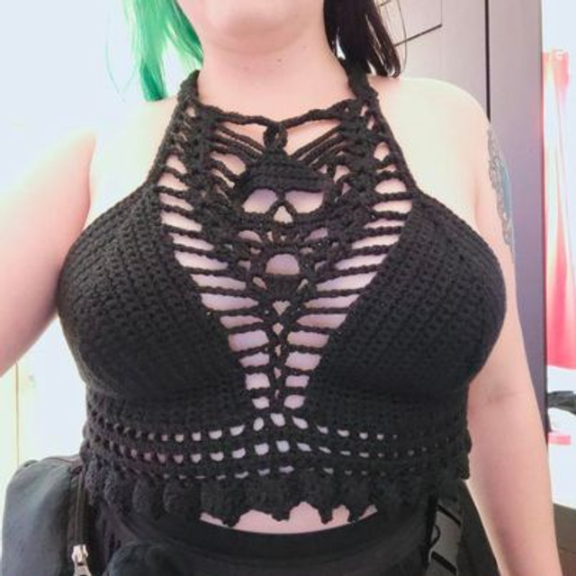 Crop top (sur commande)