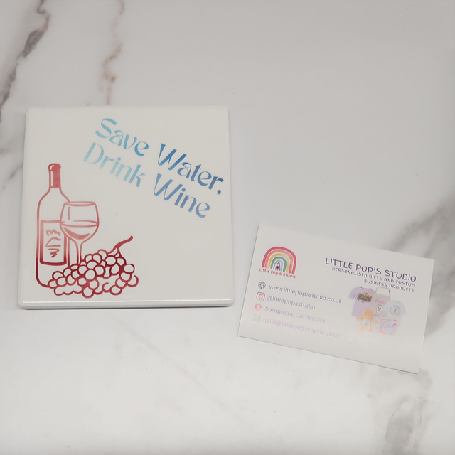 Square Ceramic Coaster