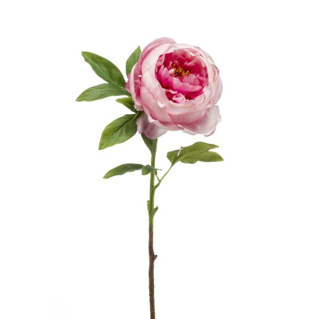 Peony Spray Real Touch Roze 