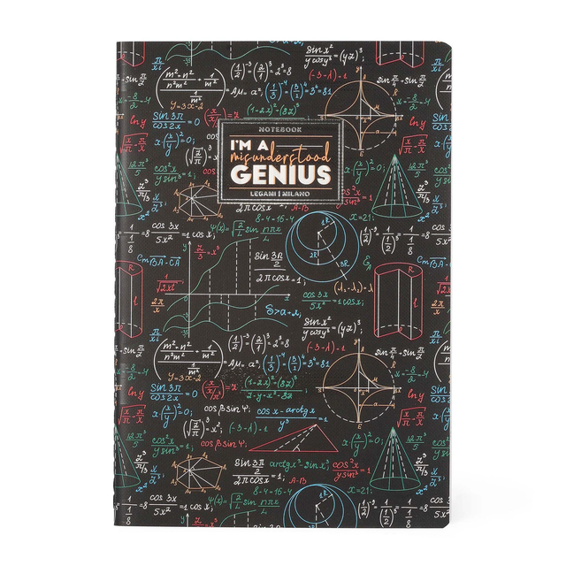 Quaderno a Righe Genius- Foglio A5 