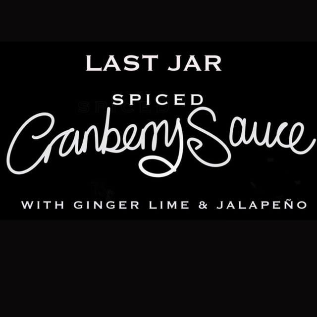 Spiced Cranberry Sauce