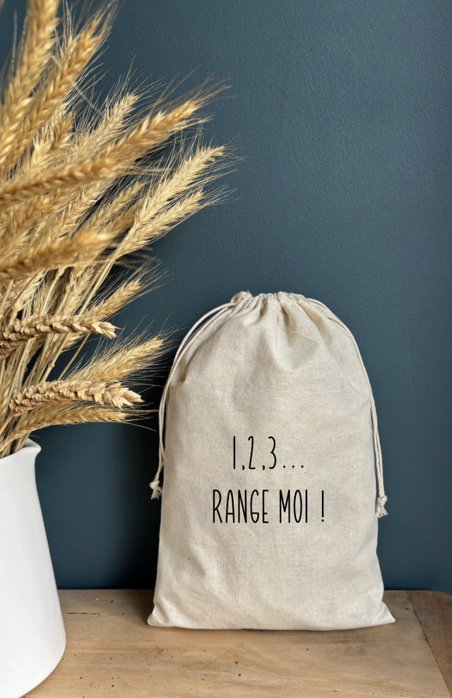 Pochon &quot;1,2,3... Range moi !&quot;