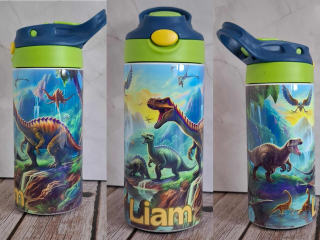 Gourde 350 ml dinosaures