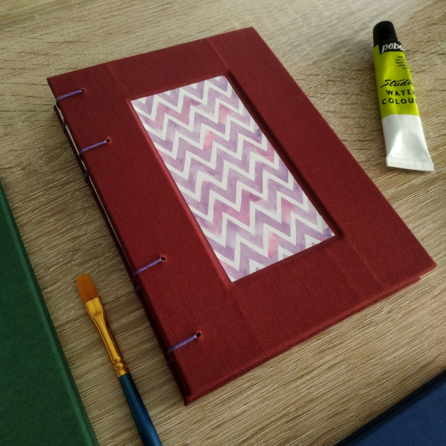 Carnet d'artiste A6 multitechnique (aquarelle, dessin...)