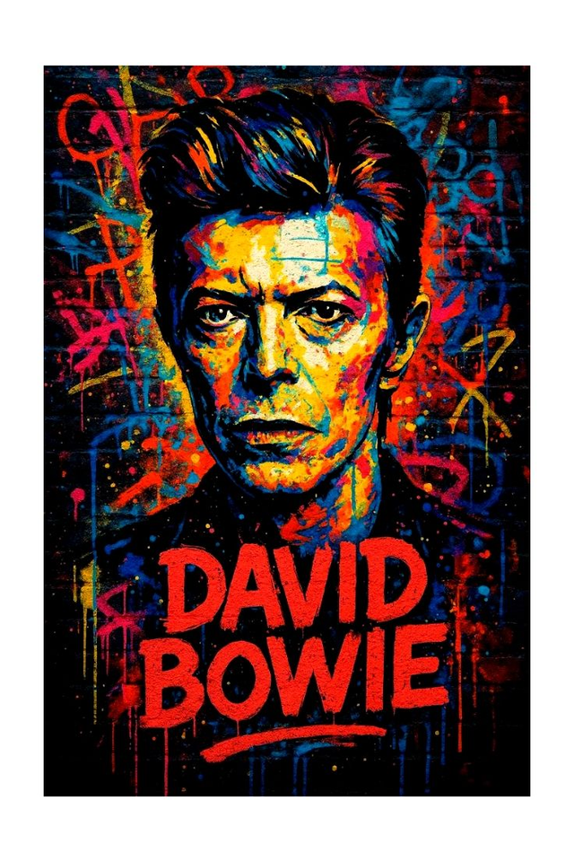David Bowie Music Art Print