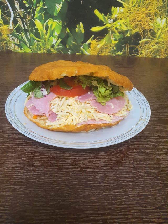 Menu Bokit jambon fromage +frite+boisson