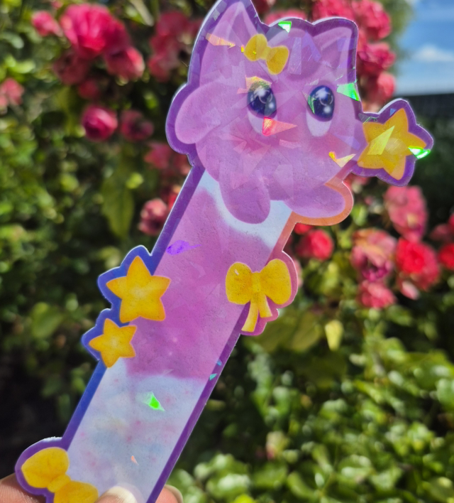 Marque-page «Bouboule Fluffy » Rêve rose 