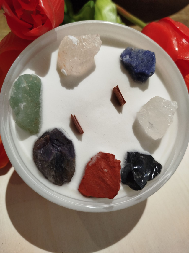 Bougie Chakra Crystal – Alignement des 7 Chakras