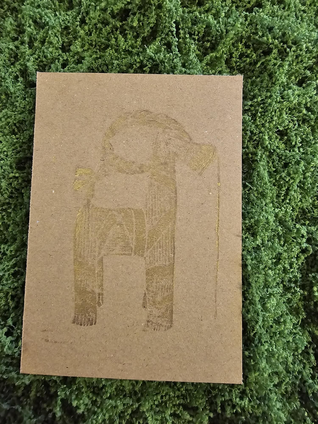 Bouc d’or carte postale 