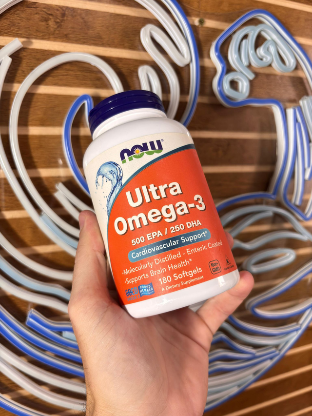 Ultra Omega 3 180caps - Now Foods
