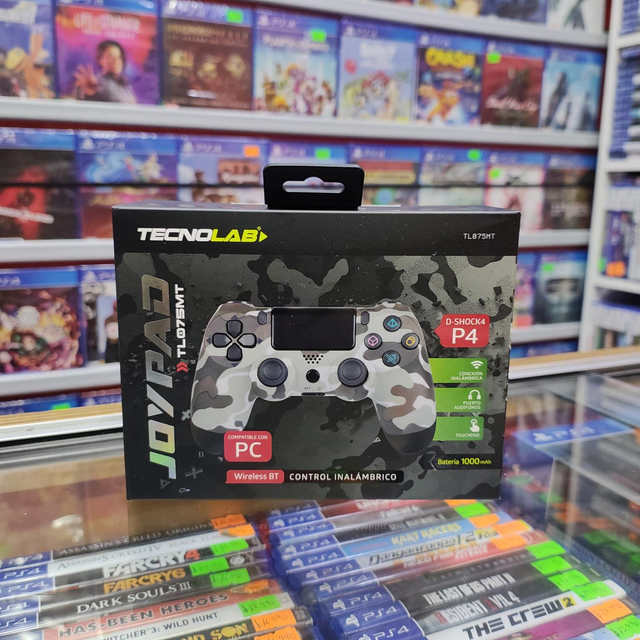 (29-Octubre) Control Ps4 Tecnolab Inalámbrico Nuevo