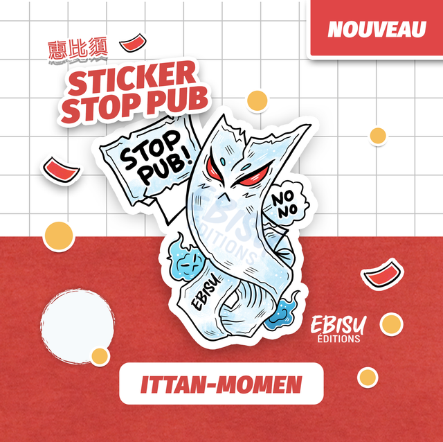 Sticker Stop Pub Ittan-momen