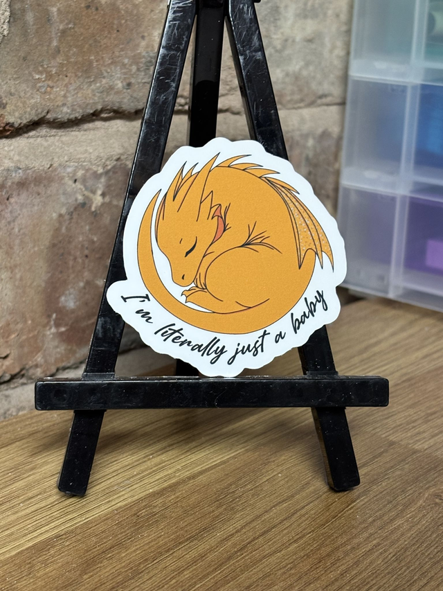 Just a Baby | Fourth Wing Sticker