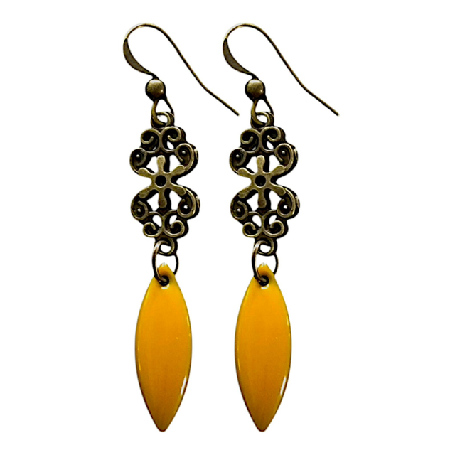 Boucles d'oreilles bronze NÜWA