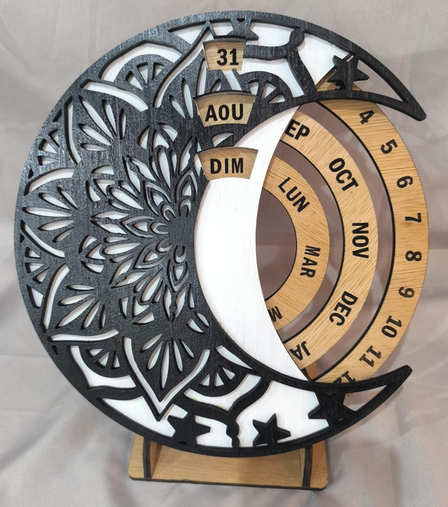 Calendrier perpétuel lune