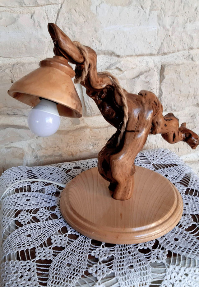 Lampe "Torturée"