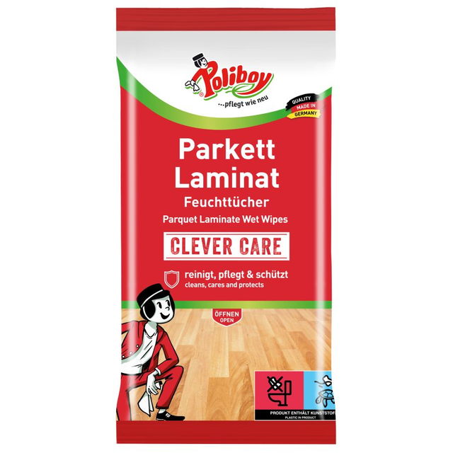 POLIBOY Parkett Laminat Feuchttücher