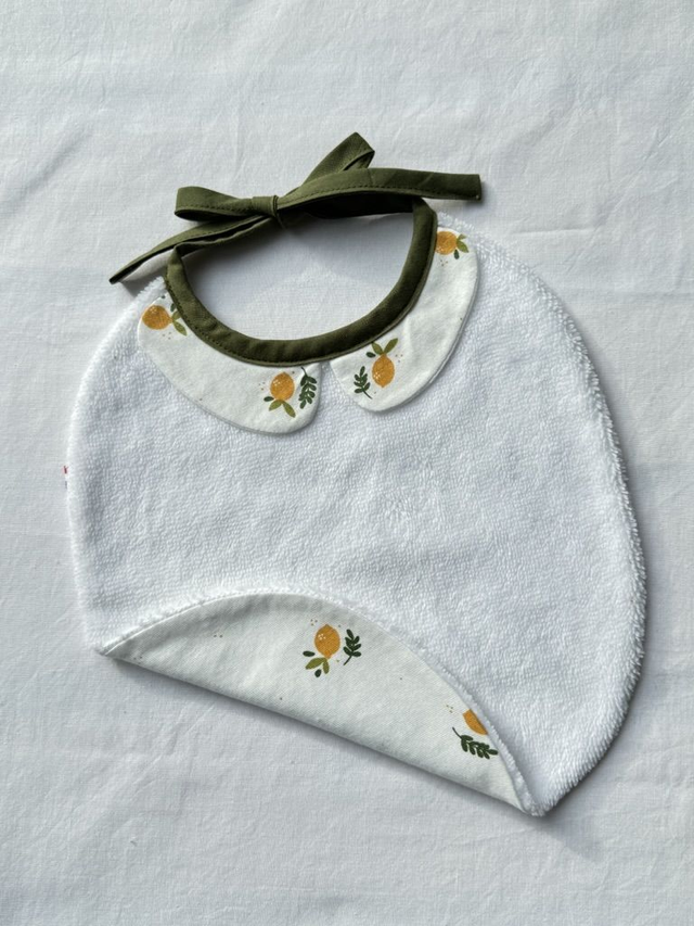 Bavoir col claudine bébé (0-12 mois)