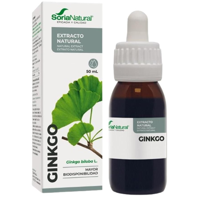 Ginkgo Biloba Extracto Natural 50ml Soria Natural