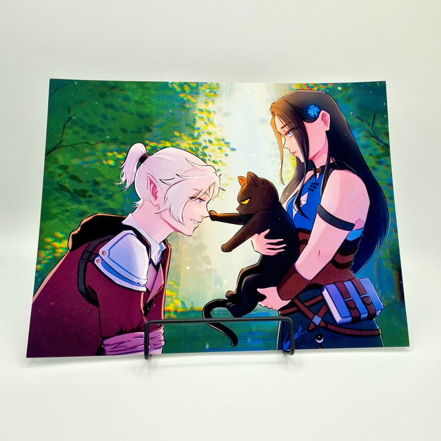 A Forest Encounter PRINT