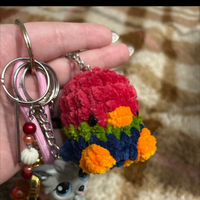 Porte-clés Perroquet