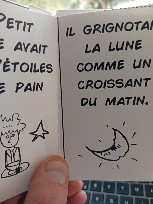 Affamé ! (Zine express Hommage à St Exupéry !)