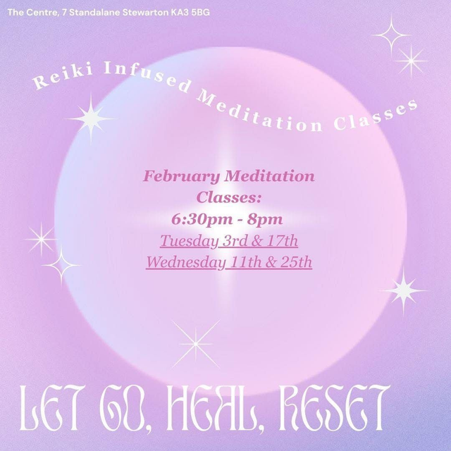 Guided Meditation Class (February 6:30pm - 8pm)