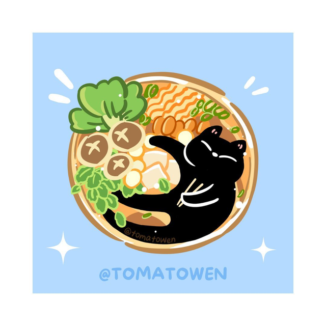 Sticker: Hotpot noodles soup Kola