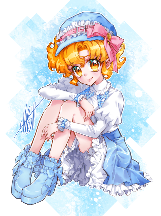 A4 Poster Azul Fashion