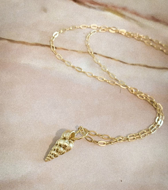 Wentletrap Shell Necklace
